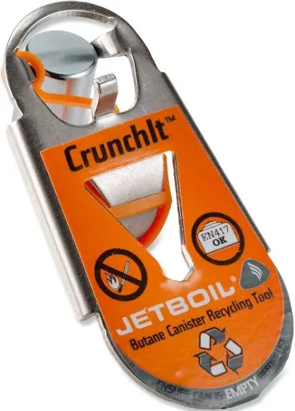 Jetboil Crunchit Fuel Canister Recycling Tool