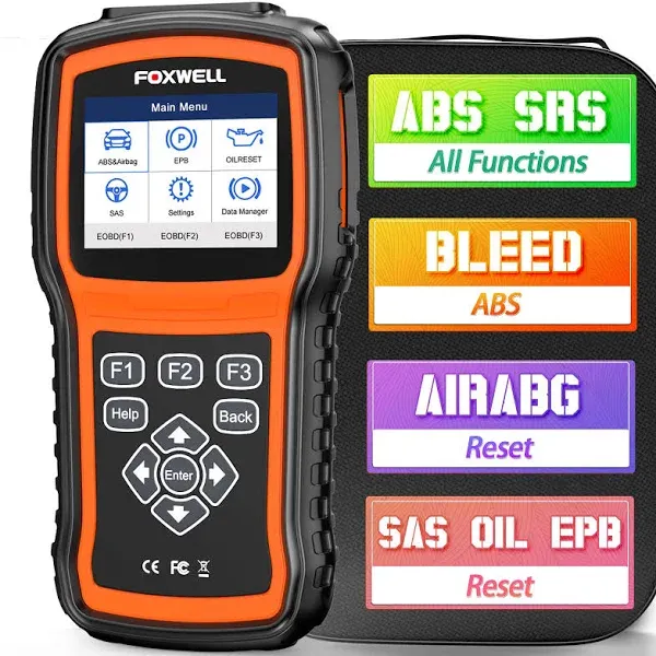 Automotive ABS SRS Engine Check OBD2 Scanner Car Code Reader Oil Light EPB Reset  | eBay