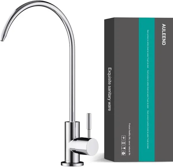 AULEEND Brass Reverse Osmosis Faucet, Sink Water Filter System, Suitable for Most Reverse Osmosis or Water Filtration Systems