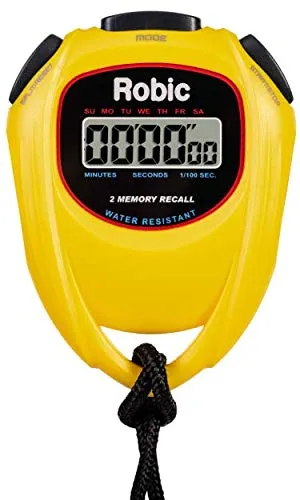 Robic SC-429 Water Resistant All Purpose Stopwatch