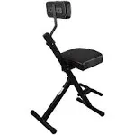 Pyle PKST70 - Musician & Performer Chair Seat Stool, Durable, Portable, Adjustable