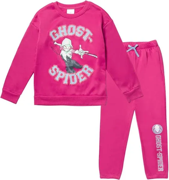 Marvel Spider-Gwen Fleece Sweatshirt and Pants Set