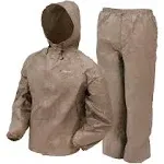 Frogg Toggs Ultra Lite Rain Suit - Khaki Large