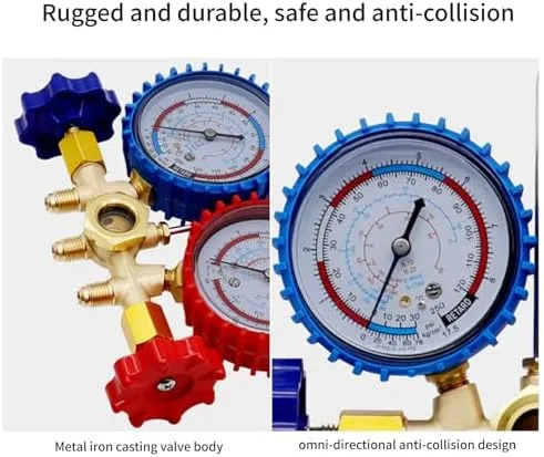 Tomshine Refrigerant Manifold Gauge Set