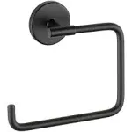 Delta 759460-BL Trinsic Towel Ring, Matte Black