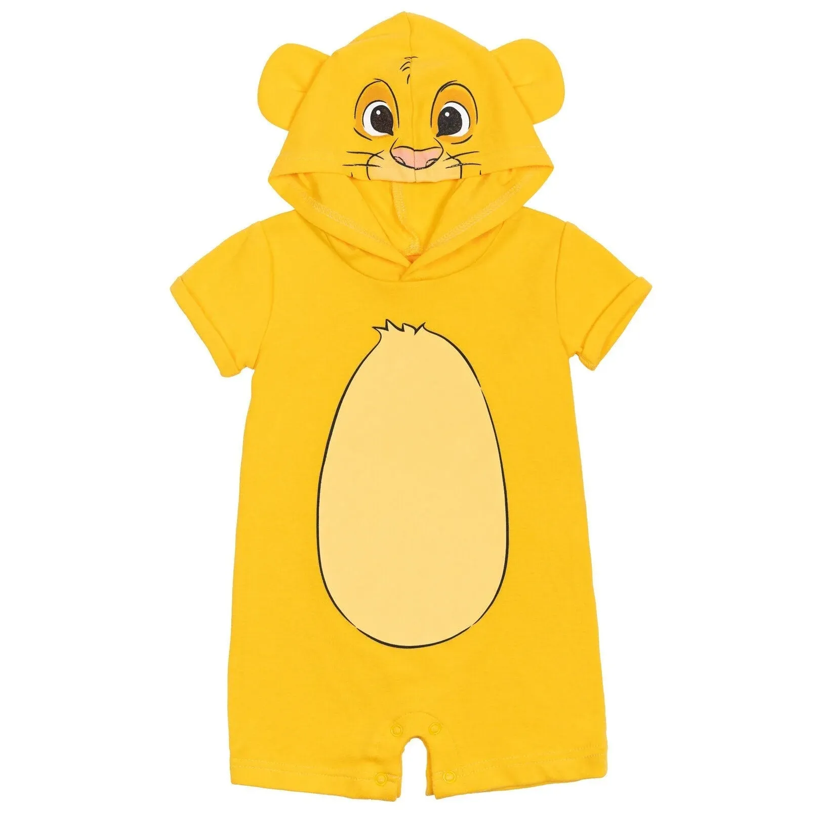 Disney Lion King Simba Newborn Baby Boys Cosplay Costume Romper 6-9 Months