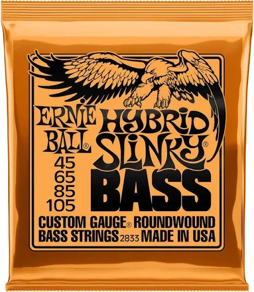 Ernie Ball Hybrid Slinky Nickel Wound Bass Strings