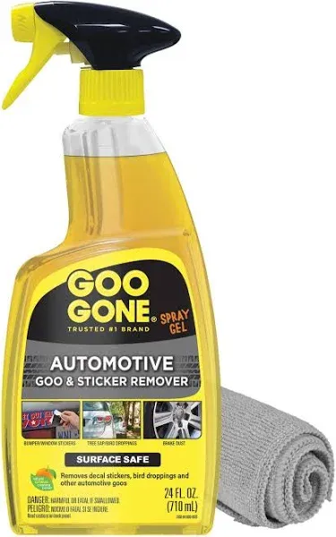 Goo Gone Automotive Car Goo & Sticker Remover Spray Gel