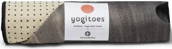 Manduka Yogitoes Yoga Mat Towel Porcelain / Standard 71"