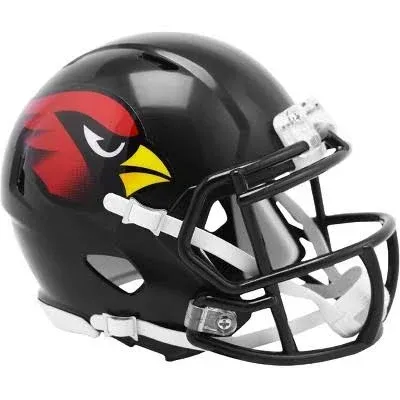 Arizona Cardinals Alternate BLACK Riddell Speed Mini Helmet