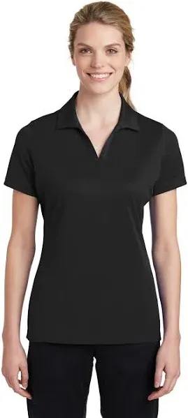 Sport-Tek LST640 Ladies PosiCharge RacerMesh Polo - Dark Forest Green