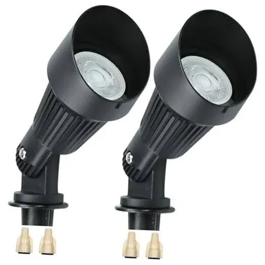  4W Landscape lighting 12V Landscape Lights Low Voltage (2-Pack) Bronze