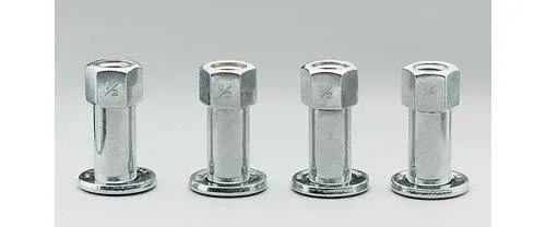 Weld Racing 1/2In Rh Open End Lug Nuts  4/Pk