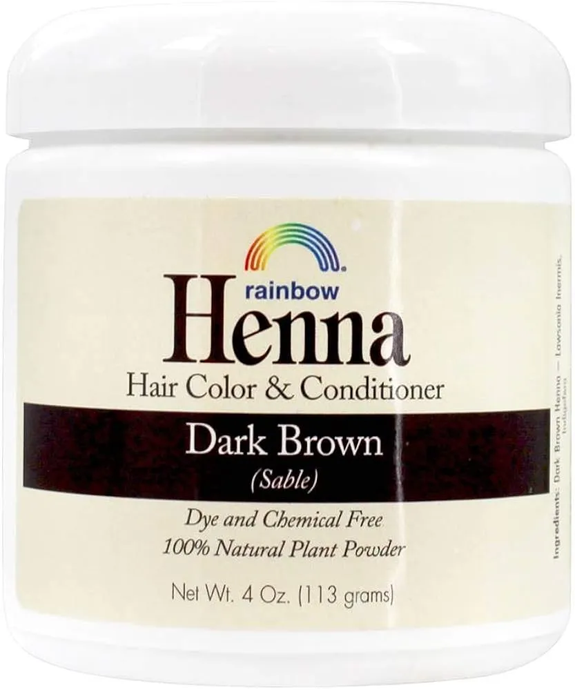 Rainbow Henna, Persian Light Brown - 4 oz