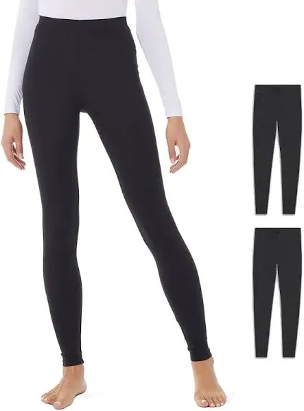 32 DEGREES Women&#039;s 2 Pack Performance Ultra Light Thermal Baselayer Legging XL