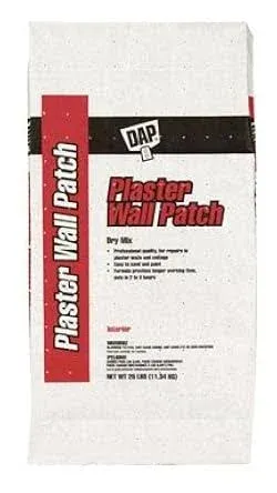 DAP 10304 Plaster Wall Patch, White, 25 lb. Bag