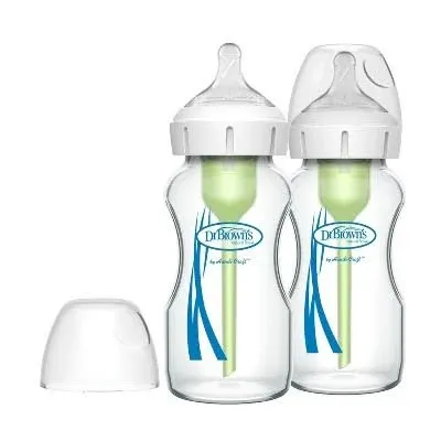 Dr. Brown's Options+ Wide-Neck Baby Bottle