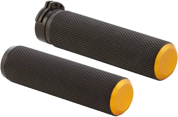 Gold Anodized Knurled Grips