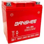 Banshee Ytx30l-bs Battery for Polaris 800 Ranger 2012