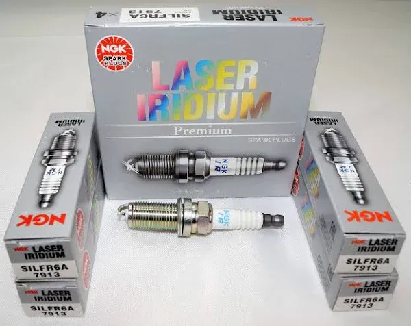 NGK Laser Iridium SILFR6A, 7913 Spark Plug - Subaru