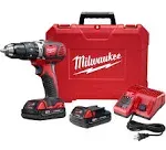 Milwaukee 2607-22CT M18 1/2" Compact Hammer Drill/Driver Kit