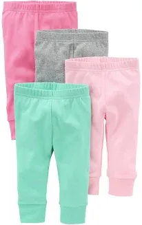 Simple Joys by Carter's Baby Girls' 4-Pack Pant