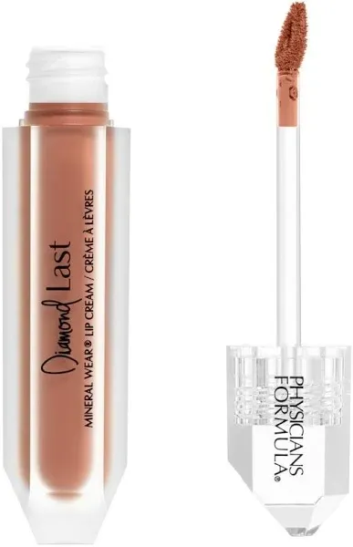 Physicians Formula, Diamond Last, Mineral Wear Lip Cream, 1712799 Szarobrązowy topaz, 4,8 ml