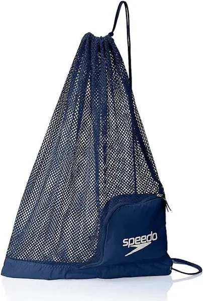 Speedo Mesh Swim Bag - Beautiful Blue, Swimming Bag, Mesh Sports Bag, Gym Bag