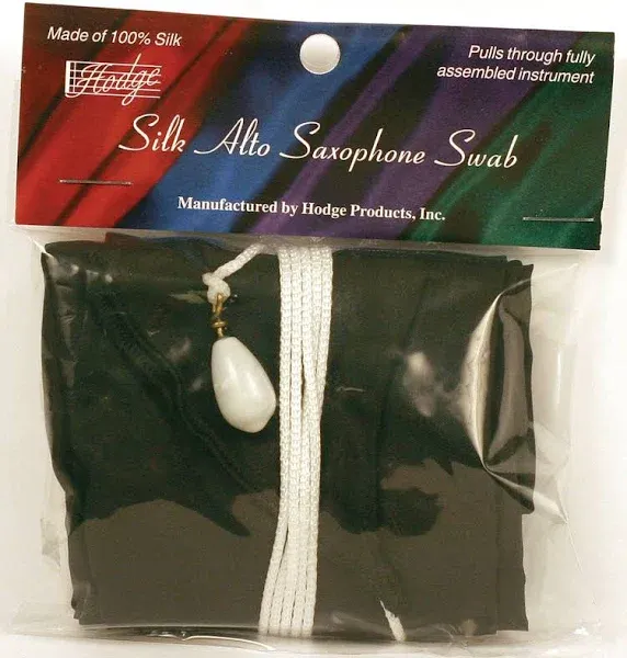 Hodge ASB1 Alto Saxophone Silk Swab | Reverb