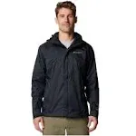 Columbia Men's Watertight II Rain Jacket, Size Large, Black