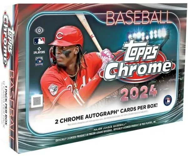 Topps Chrome Baseball Jumbo Box