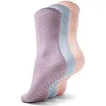 Gripjoy Grip Socks Non Slip Socks for Women Men - Non Skid Hospital Socks – 3 pk