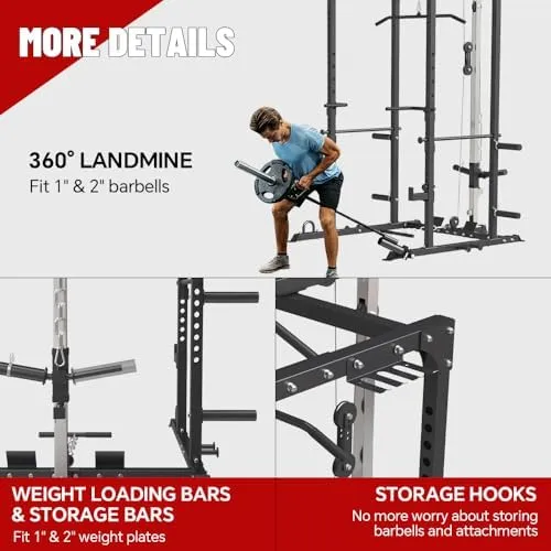 Power Cage with LAT Pulldown