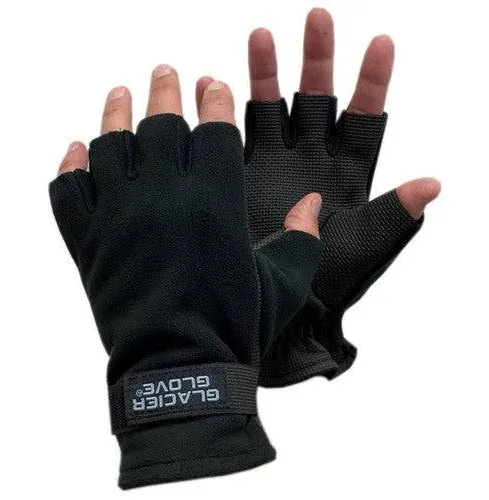 Glacier Glove Alaska River Fingerless Glove 757BK - Large