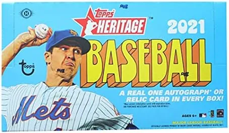 Topps Heritage Baseball Hobby Box