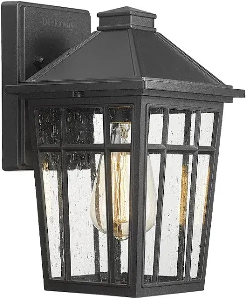  Outdoor Sconce Lights Wall Light Fixtures, Front Porch Medium，1 pack White