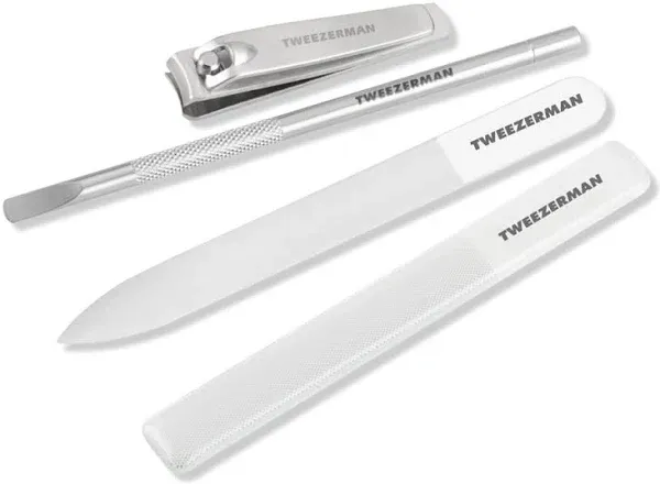 Tweezerman Glass Manicure Set