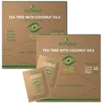 Tea Tree &amp; Coconut Oil Eyelid &amp; Lash Wipes | For Demodex, Blepharitis &amp; Itchy...