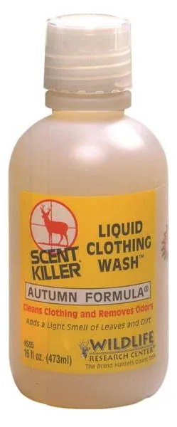 Wildlife Research Scent Killer Autumn Formula Liquid Clothing Wash