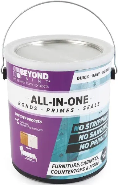 Furniture, Cabinets and More All-in-one Refinishing Paint Gallon, No Strippin...