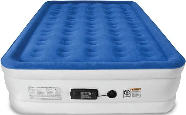 SoundAsleep Dream Series Air Mattress with ComfortCoil Technology & Internal High Capacity Pump - Full