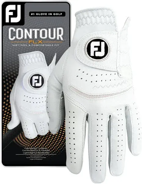 Brand New! 6 Footjoy Contour FLX Golf Gloves, Cadet, LH for RH Players