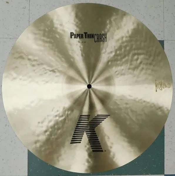 Zildjian 20" K Paper Thin Crash Cymbal