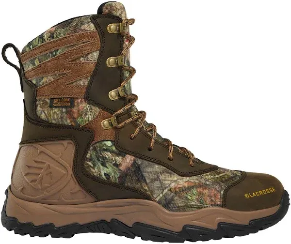 Lacrosse Men's Windrose 8in 1000g Boot - 8 - Realtree Edge