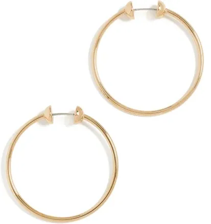 Jenny Bird Icon Hoops Small in Gold