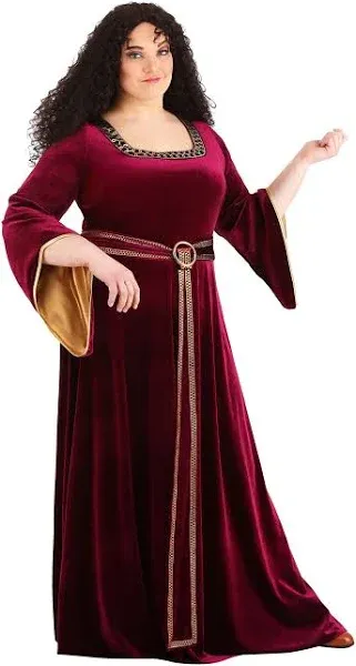 Fun Costumes Plus Size Tangled Mother Gothel Costume