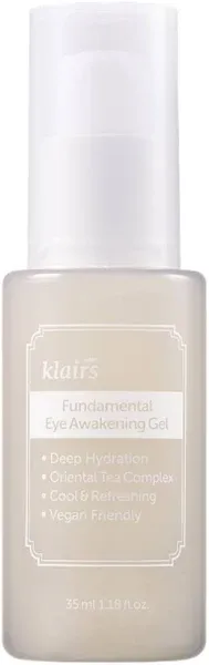 [] Fundamental Eye Awakening Gel 35ml | Vegan, Improves Dark Circles with de-...