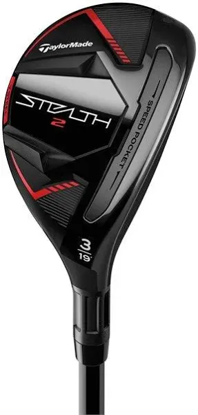 TaylorMade STEALTH 2 Rescue 4H Hybrid Golf Club - 22° Loft - Senior Flex - Graphite Shaft