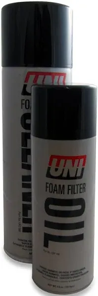 UNI Filter Foam Filter Service Kit Cleaner & Oil