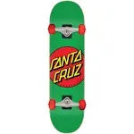 Santa Cruz Classic Dot Skateboard Complete Green 7.8